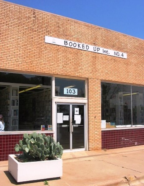 One of McMurtry's bookstores in Archer City, Texas