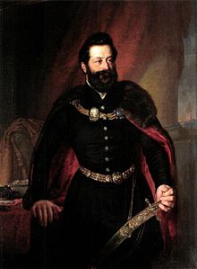 Borsos József portréja Andrássy Károlyról (1844)