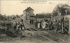 La gare, avant la Première Guerre mondiale