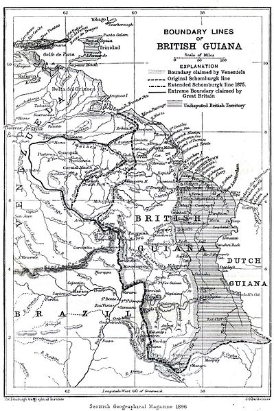 C'est le Début de la Fin - Page 4 399px-Boundary_lines_of_British_Guiana_1896