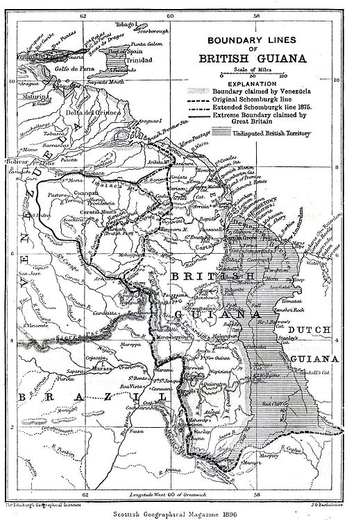 British Guiana and its boundary lines, 1896