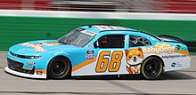 Brandon Brown driving the No. 68 at Atlanta Motor Speedway in 2021 Brandon brown (51308482689).jpg
