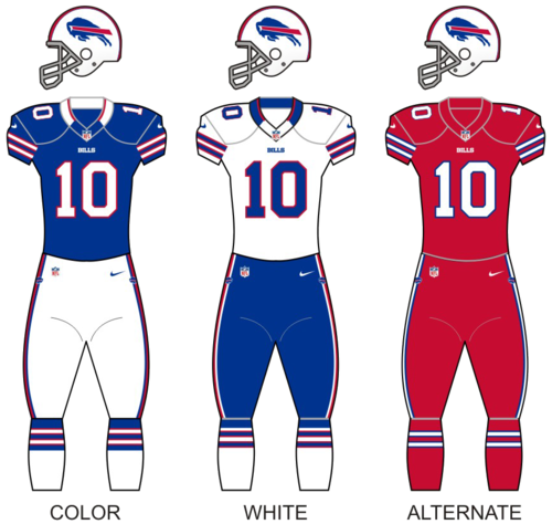 buffalo bills all white uniforms