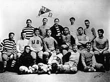 The first team fielded by the University of Buffalo, 1894 Buffalo football team 1894.jpg