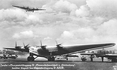 Junkers G 38s.