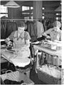 Arbeiterinnen im VEB Damenkonfektion Plauen (1956)