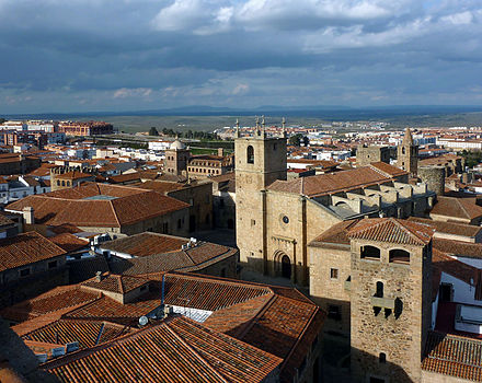 The old town of Cáceres