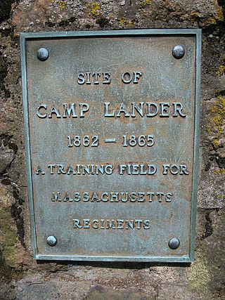 <span class="mw-page-title-main">Camp Lander</span> Former Massachusetts militia camp