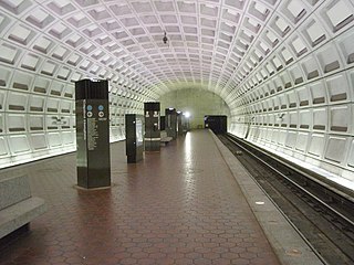 <span class="mw-page-title-main">Capitol Heights station</span> Washington Metro station