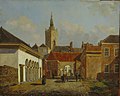 Carel Jacobus Behr, De Korte Lombardstraat (1828) yn De Haach