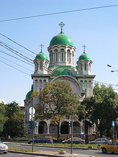 Cașin Church church building in Bucharest, Romania