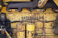 Caterpillar D6 bulldozer engine