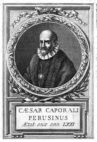 <span class="mw-page-title-main">Cesare Caporali</span> Italian Renaissance writer
