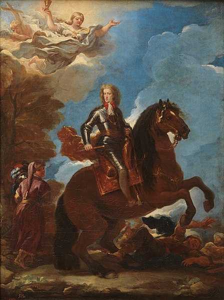 File:Charles II, King of Spain, on horseback (by Luca Giordano) - Museo del Prado, Madrid.jpg