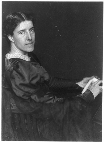 Charlotte Perkins GilmanPhotograph by Frances Benjamin Johnston (c. 1900)