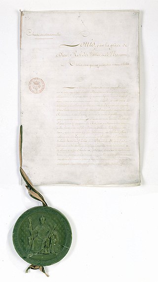 <span class="mw-page-title-main">Charter of 1814</span> French constitutional royal charter