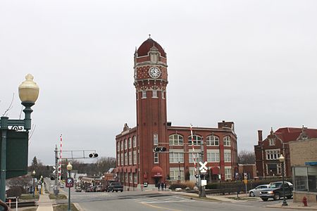 Chelsea Michigan Clocktower.JPG