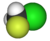 Chlorofluoromethane-3D-vdW.png