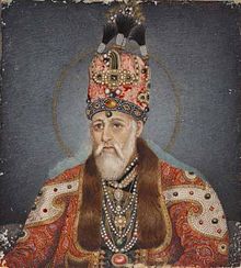 Cerchio di Ghulam Ali Khan Ritratto dipinto di Akbar II ca 1827 ROM.jpg