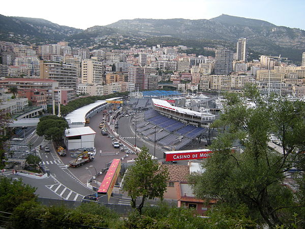 Circuit de Monaco, where the race was held.