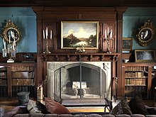 John Henry Livingston's living room. Clermont Manor (Living Room).jpg