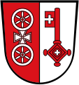 Vektorisiertes Wappen der Stadt Eltville am Rhein