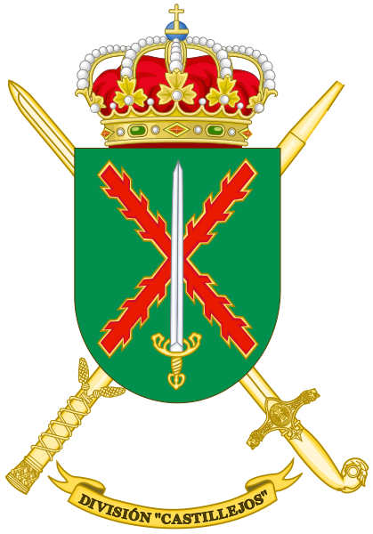 File:Coat of Arms of the Division Castillejos.svg