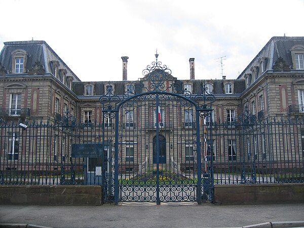 Prefecture building of the Haut-Rhin department, in Colmar