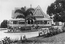 Como (kemudian Barrogill), kediaman James Walter Hayne di Yeronga Brisbane, cira 1921.JPG