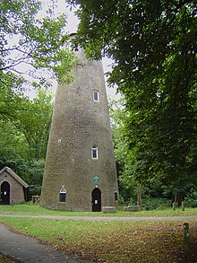 The Shot Tower in Crane Park, Whitton Crane Shot Tower.JPG