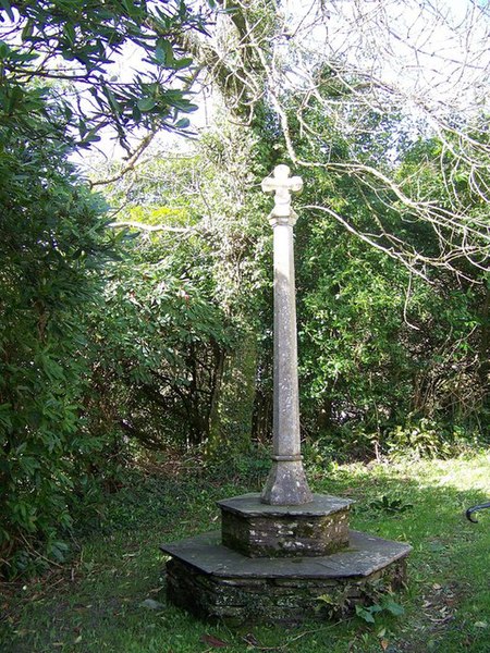 File:Cross, St John the Baptist Church, East Down - geograph.org.uk - 729322.jpg