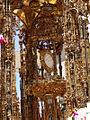 Detalle de la Custodia en la Procesión del Corpus Christi de Toledo.