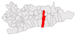 Location of Cuza Vodă, Călărași