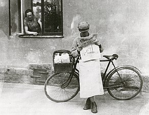 Cykelbud i Stockholm, 1930