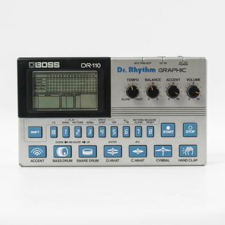 <span class="mw-page-title-main">Boss DR-110 Dr. Rhythm</span> Drum machine