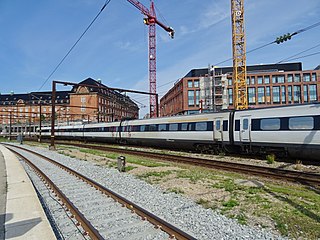 IR4 16 at Copenhagen Central Station.