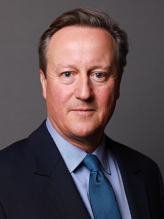 <span class="mw-page-title-main">David Cameron</span> British politician (born 1966)