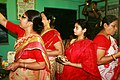 Devi Baran and Sindur Khela during 2016 Durga puja in Kolkata 14