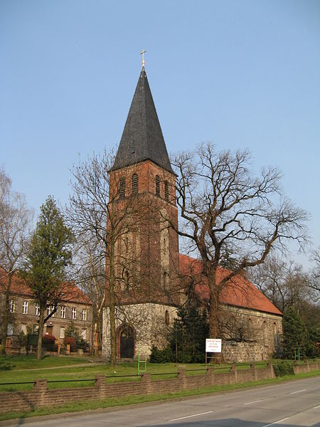 Dorfkirche Biesdorf suedwest
