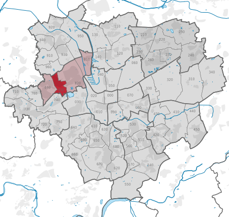 Dortmund Statistischer Bezirk Jungferntal Rahm