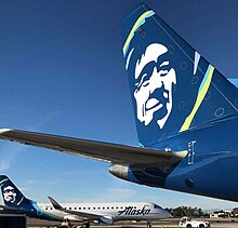 Two Horizon Air Embraer 175 aircraft, in Alaska Airlines' livery E175 QX.jpg