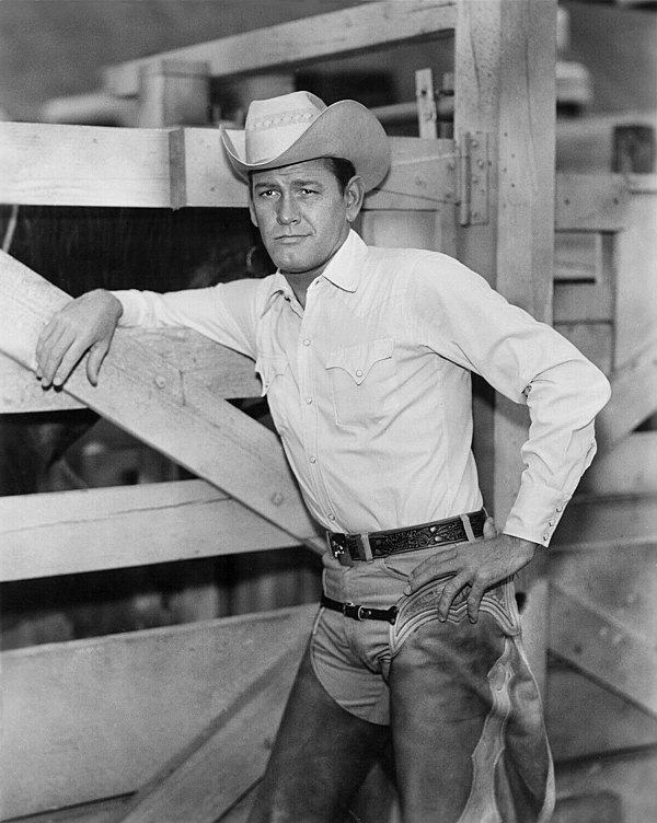 Holliman in a publicity portrait for The Wide Country