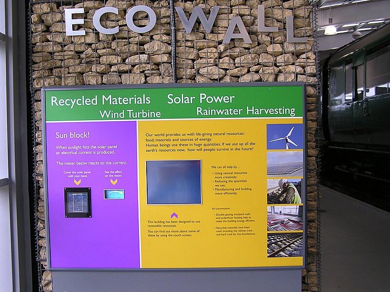 File:Eco Wall, Locomotion Shildon 29.06.2009 P6290023 (9989537606).jpg