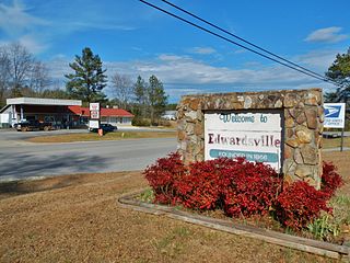 <span class="mw-page-title-main">Edwardsville, Alabama</span> Town in Alabama, United States