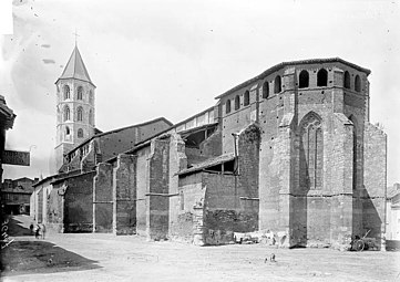 L'église photographiée par Camille Enlart (1862-1927).