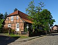 Rectory with rectory, barn and stable