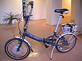Electric bicycle with front brushless motor