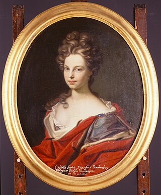 <span class="mw-page-title-main">Princess Elisabeth Sophie of Brandenburg (1674–1748)</span>