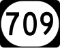 Kentucky Route 709 marker