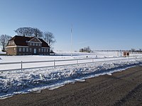 Toftlund Sogn Enggården: Tidligere proprietærgård nord for Toftlund